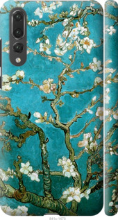 Чехол на Huawei P20 Pro Винсент Ван Гог. Сакура 841m-1470 (Голубой)