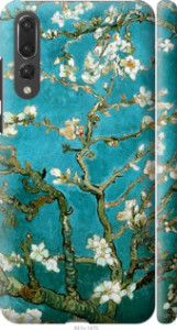 Чехол на Huawei P20 Pro Винсент Ван Гог. Сакура 841m-1470 (Голубой)