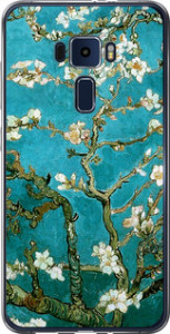 Чохол на Asus Zenfone 3 ZE552KL Вінсент Ван Гог. Сакура 841u-448 (Блакитний)