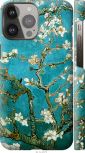 Чохол на iPhone 13 Pro Max Винсент Ван Гог. Сакура 841m-2371 (Голубий)