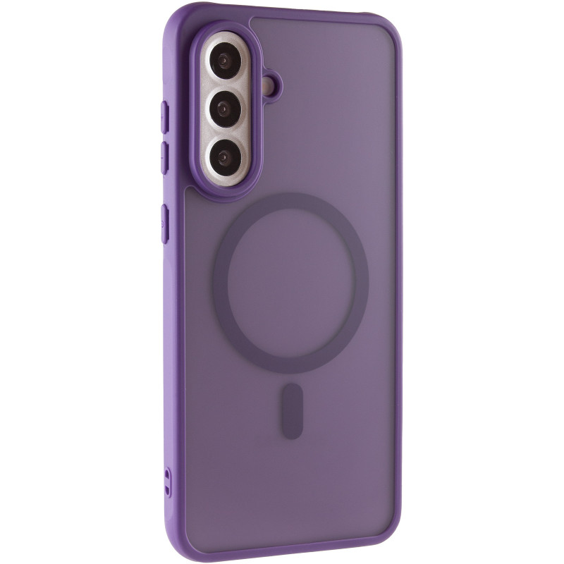 Чохол TPU Bloom with Magnetic Safe на Samsung Galaxy A35 (Purple)