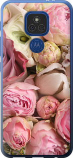 Чехол на Motorola E7 Plus Розы v2 2320u-2107 (Розовый)