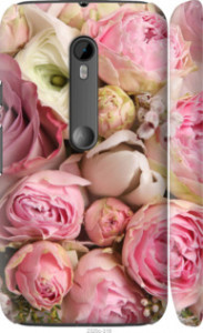 Чехол на Motorola Moto G3 Розы v2 2320m-318 (Розовый)