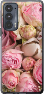 Чехол на Motorola Edge 20 Розы v2 2320u-2497 (Розовый)