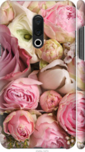 Чохол на Meizu 15 Plus Розы v2 2320m-1473 (Рожевий)