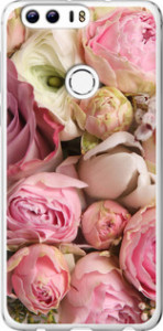 Чехол на Huawei Honor 8 Розы v2 2320u-351 (Розовый)