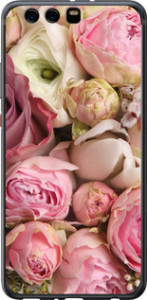 Чехол на Huawei P10 Plus Розы v2 2320t-963 (Розовый)