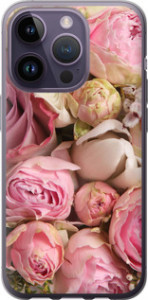 Чохол на iPhone 14 Pro Розы v2 2320u-2646 (Рожевий)