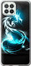 Чохол на Huawei Nova 8 SE Білого-блакитного вогняного дракона 113u-2126 (Блакитний)