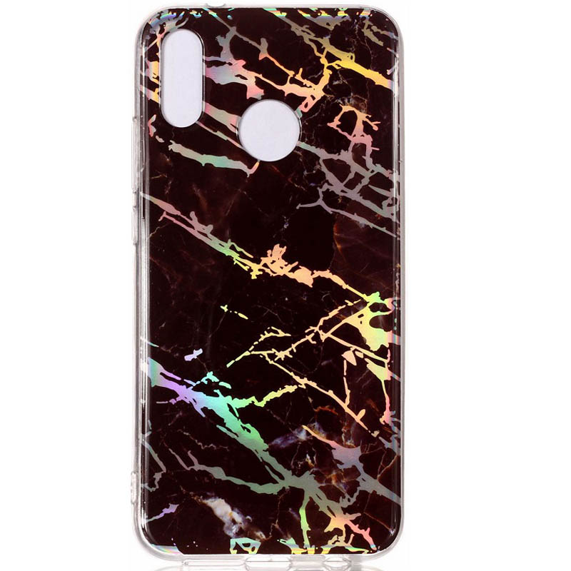 

TPU чехол Marble Series для Huawei P20 Lite (Черный) 678280