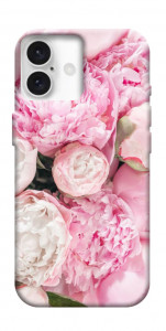 Чохол Pink peonies для iPhone 16