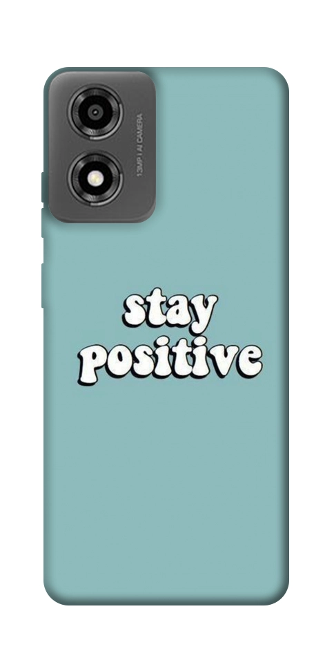 Чехол Stay positive для Motorola Moto E14