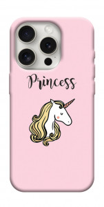 Чехол Princess unicorn для iPhone 16 Pro