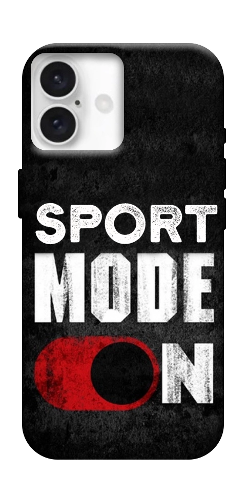 Чохол Sport mode on для iPhone 16