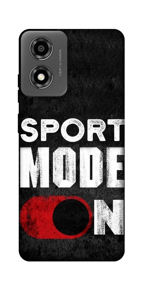 Чохол Sport mode on для Motorola Moto E14