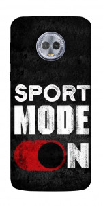 Чехол Sport mode on для Motorola Moto G6 Plus