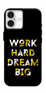 Чохол Work hard для iPhone 16