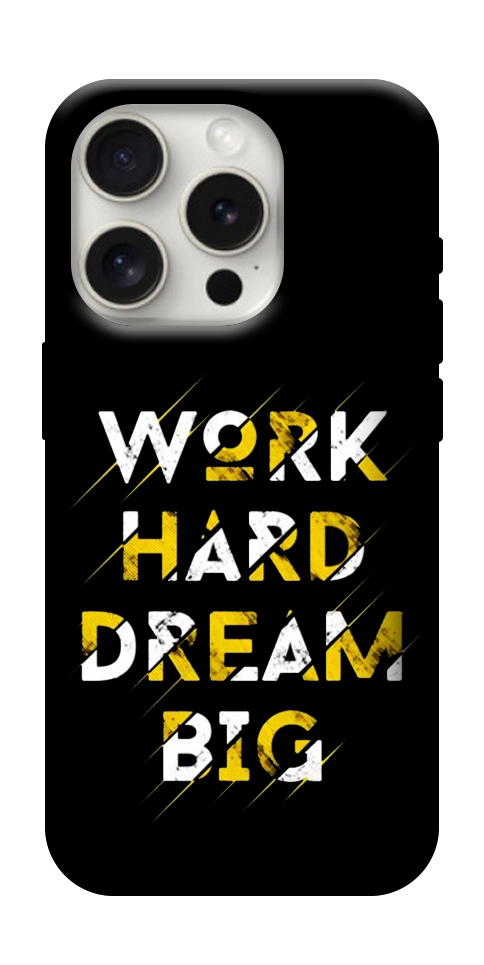 Чохол Work hard для iPhone 16 Pro