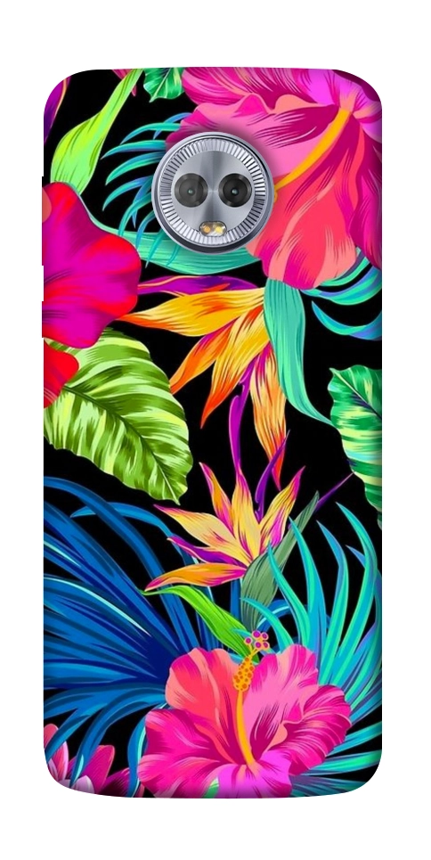 Чехол Floral mood для Motorola Moto G6 Plus