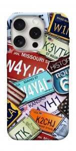 Чохол License plate для iPhone 16 Pro Max