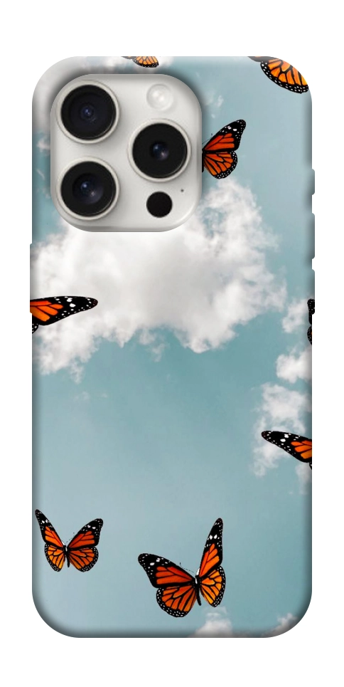 Чехол Summer butterfly для iPhone 16 Pro Max