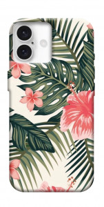 Чохол Tropic flowers для iPhone 16