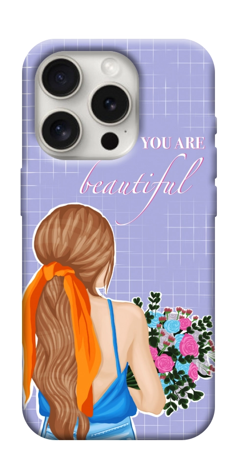 Чохол You are beautiful для iPhone 16 Pro Max