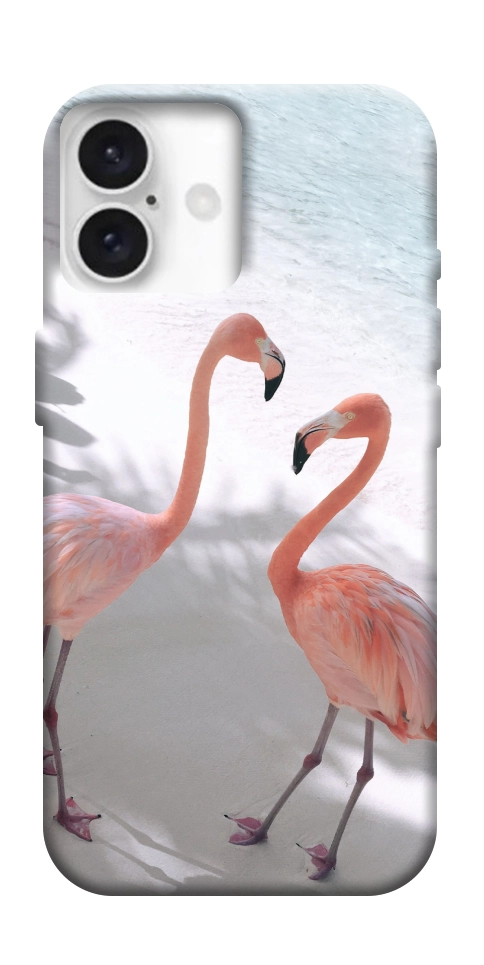 Чохол Flamingos для iPhone 16