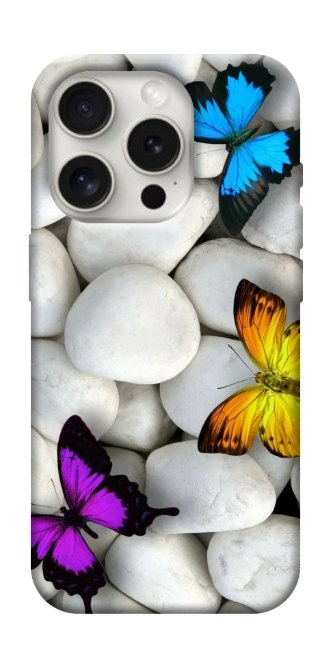 Чохол Butterflies для iPhone 16 Pro