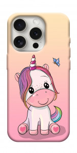 Чохол Сute unicorn для iPhone 16 Pro Max