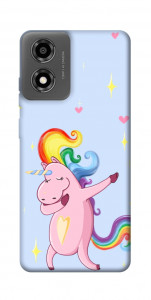 Чохол Unicorn party для Motorola Moto E14