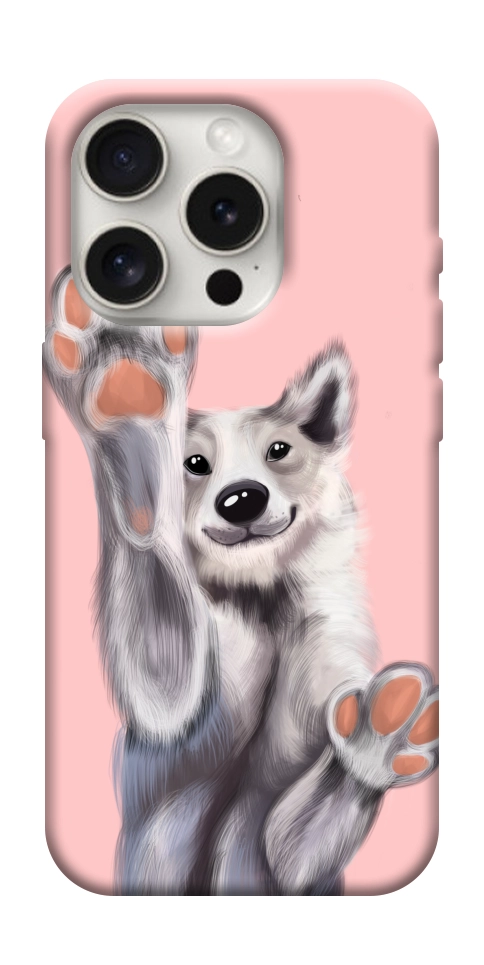 Чохол Cute dog для iPhone 16 Pro