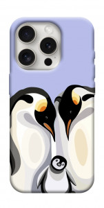 Чохол Penguin family для iPhone 16 Pro Max