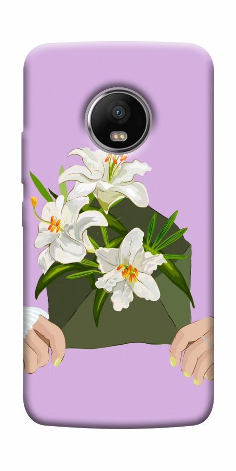 Чохол Flower message для Motorola Moto G5S