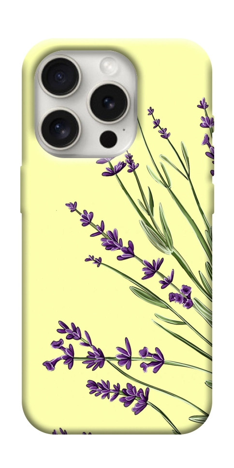 Чохол Lavender art для iPhone 16 Pro