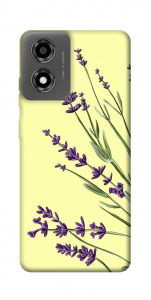 Чохол Lavender art для Motorola Moto E14