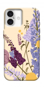 Чохол Flowers art для iPhone 16