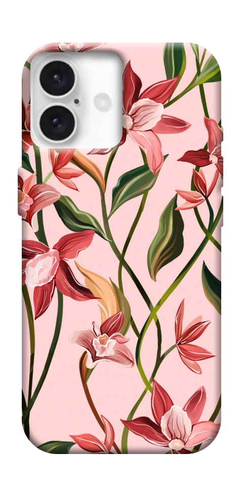 Чохол Floral motifs для iPhone 16