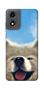 Чохол Samoyed husky для Motorola Moto E14