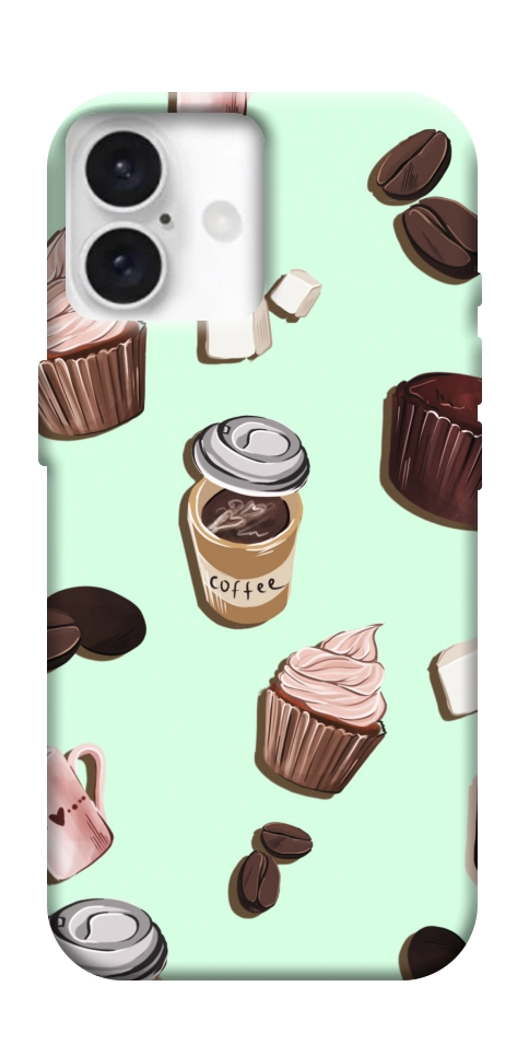 Чохол Coffee and sweets для iPhone 16