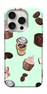 Чохол Coffee and sweets для iPhone 16 Pro