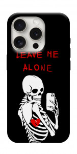 Чохол Leave me alone для iPhone 16 Pro