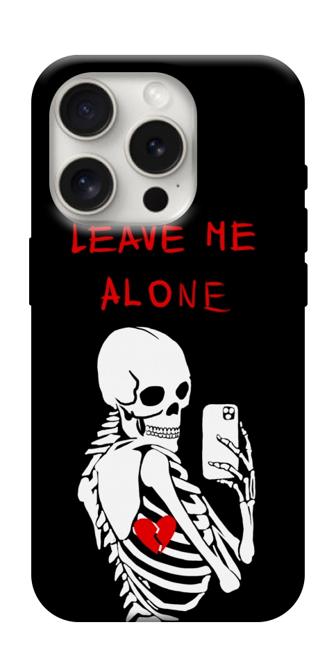 Чехол Leave me alone для iPhone 16 Pro Max