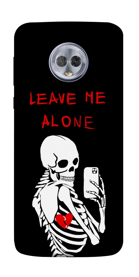 Чехол Leave me alone для Motorola Moto G6 Plus