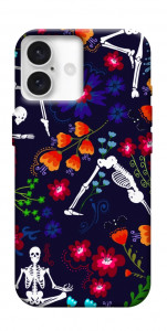 Чохол Yoga skeletons для iPhone 16