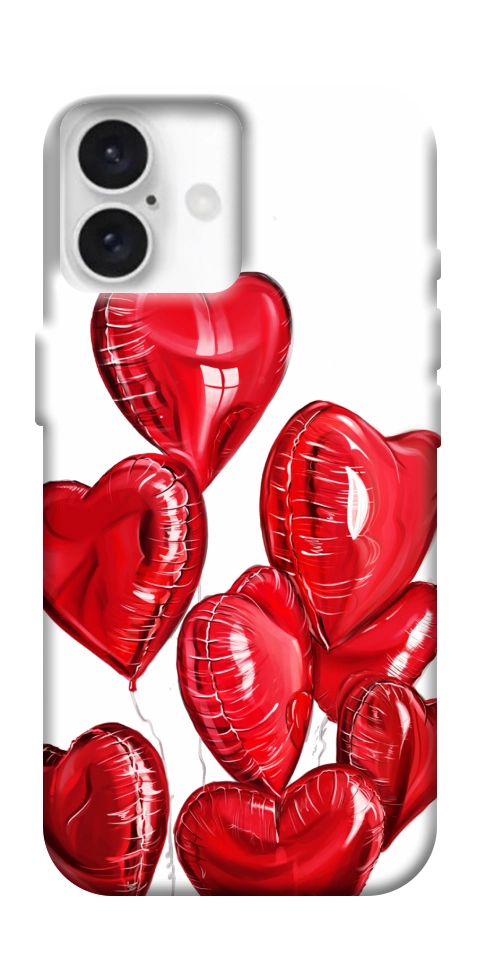 Чохол Heart balloons для iPhone 16