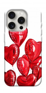 Чохол Heart balloons для iPhone 16 Pro