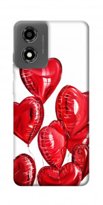 Чехол Heart balloons для Motorola Moto E14