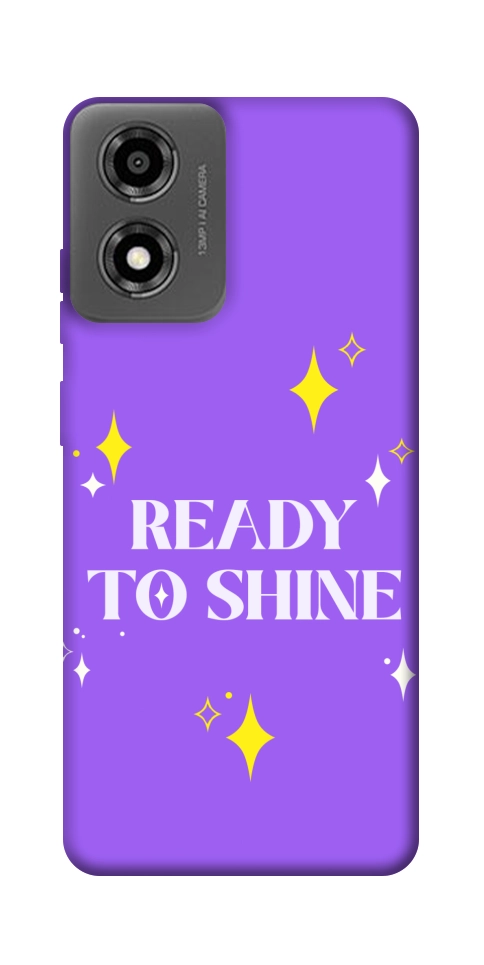 Чехол Ready to shine для Motorola Moto E14