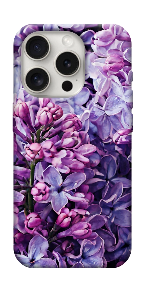 Чохол Violet blossoms для iPhone 16 Pro Max